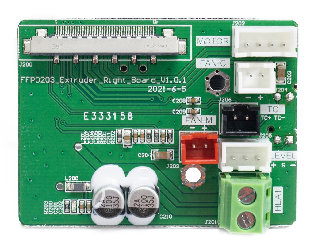 FlashForge Extruder Adapter Board für Creator 3 Pro