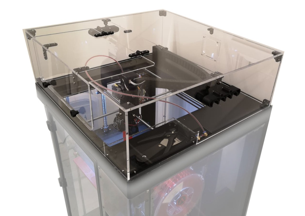 [PACAC0005V] Accante Plexiglas Haube (Cover) für Raise3D Pro2 3D-Drucker