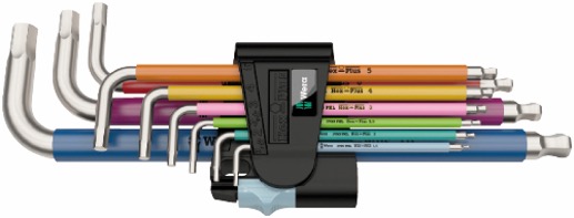 [PACWE00010] Wera Hex-Plus Multicolour 1 Winkelschlüsselsatz