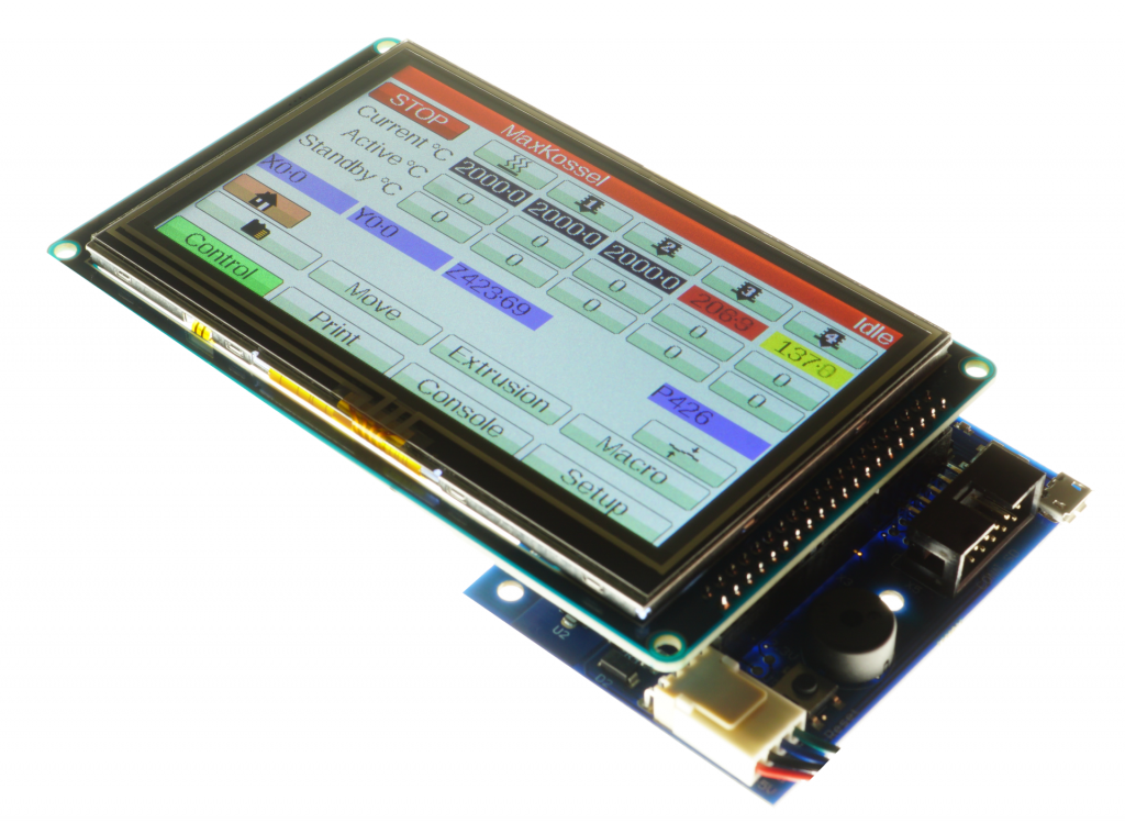 [PACDU00020] PanelDue 4.3 Zoll Touchscreen