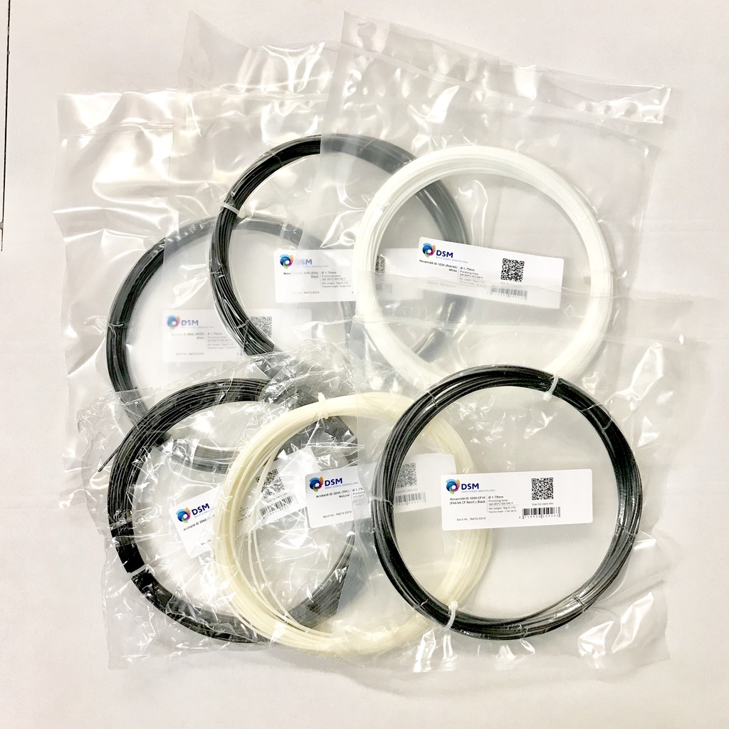 DSM Engineering Filamente Sample-Paket