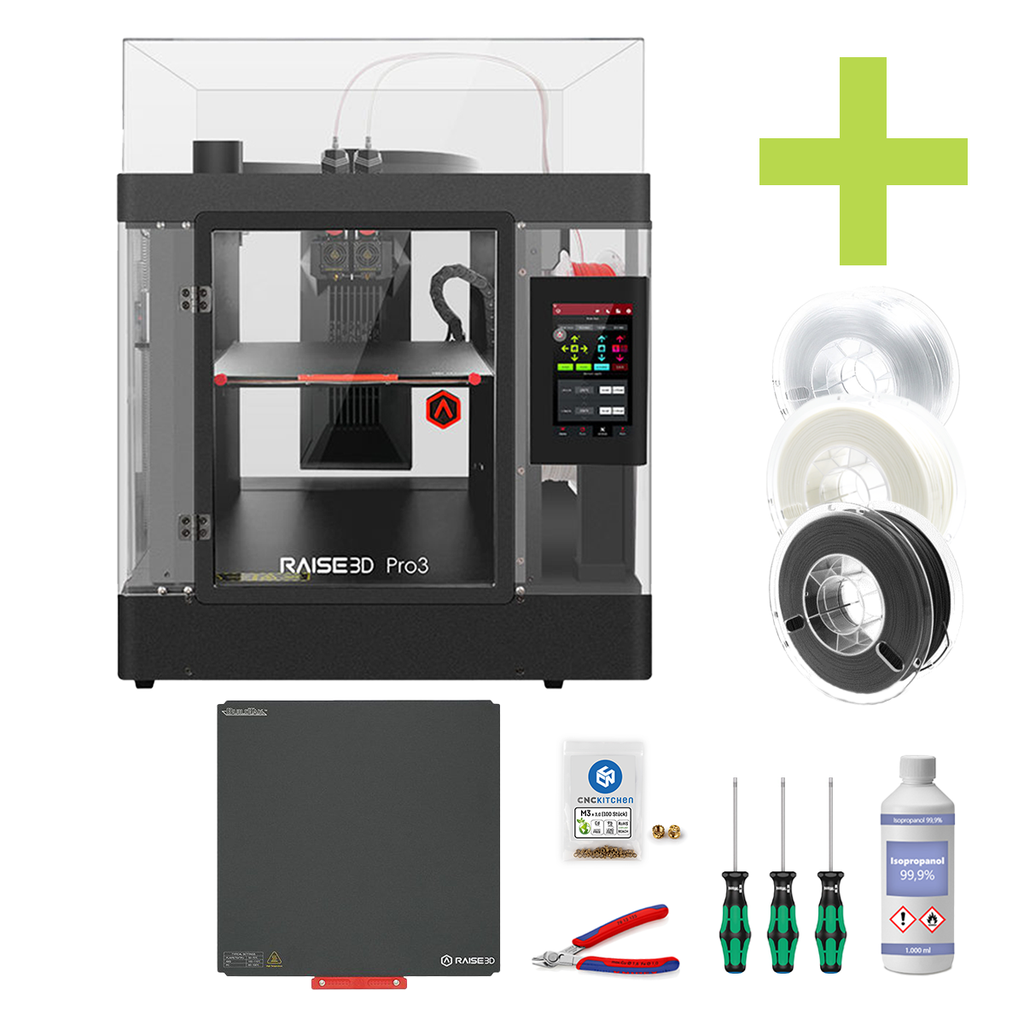 [PHWRA00014.B1] DEAL: Raise3D Pro3 3D-Drucker STARTER KIT