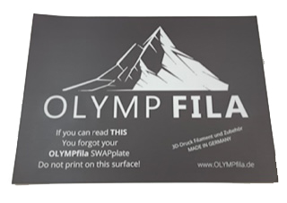 OLYMPfila Magnet-Basisfolie für Druckplatten-System