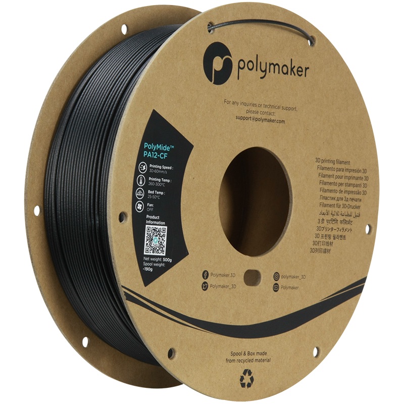 Polymaker PolyMide PA12-CF Filament