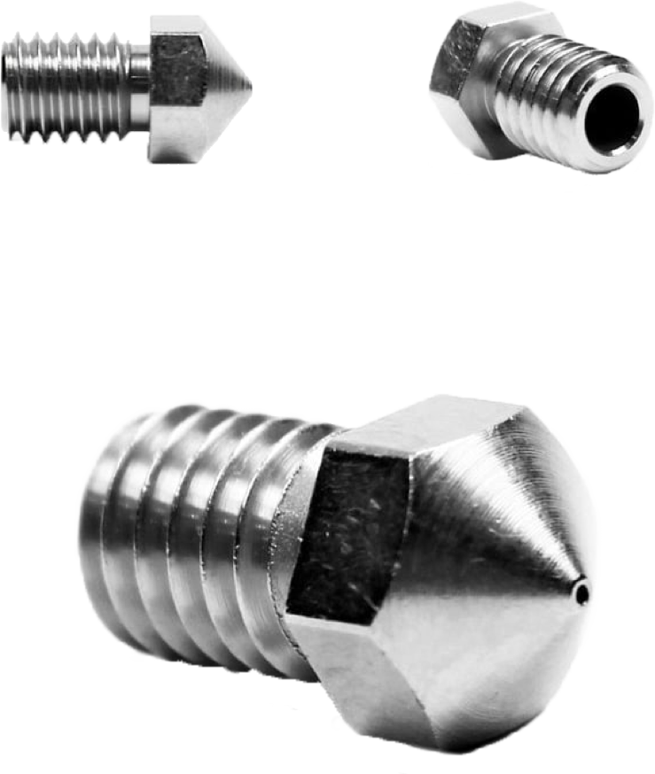 [PACMS0010V.4] Micro Swiss MK8 Düse (nozzle) beschichtet für Creality CR-10, Ender, MakerBot