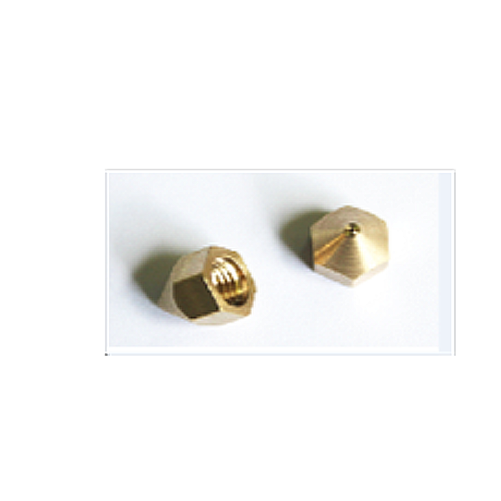 [PACPP0010V] TierTime (PP3DP) Messing Düse 8mm V4 für UP mini, UP Plus, UP BOX
