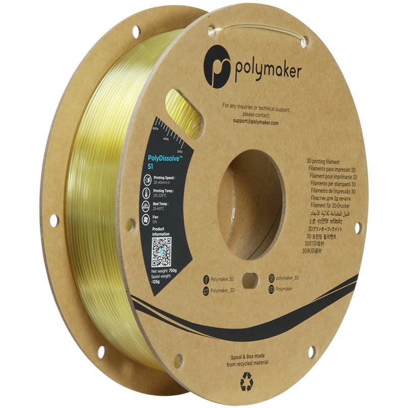 Polymaker PolyDissolve S1 PVA Supportmaterial