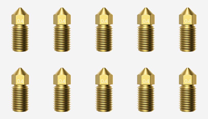 AnkerMake M5 Brass Nozzles (Düsen 10er Pack)