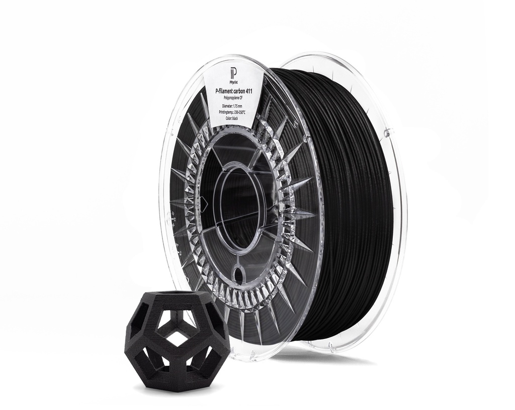 [PSUPT0003V] PPprint P-filament Carbon 411 (Polypropylene)