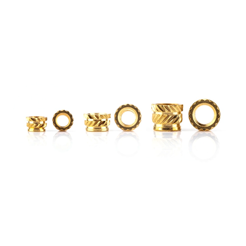 [PACCK0010V] CNC Kitchen Gewindeeinsätze (metrisch) bleifrei - Set kurz