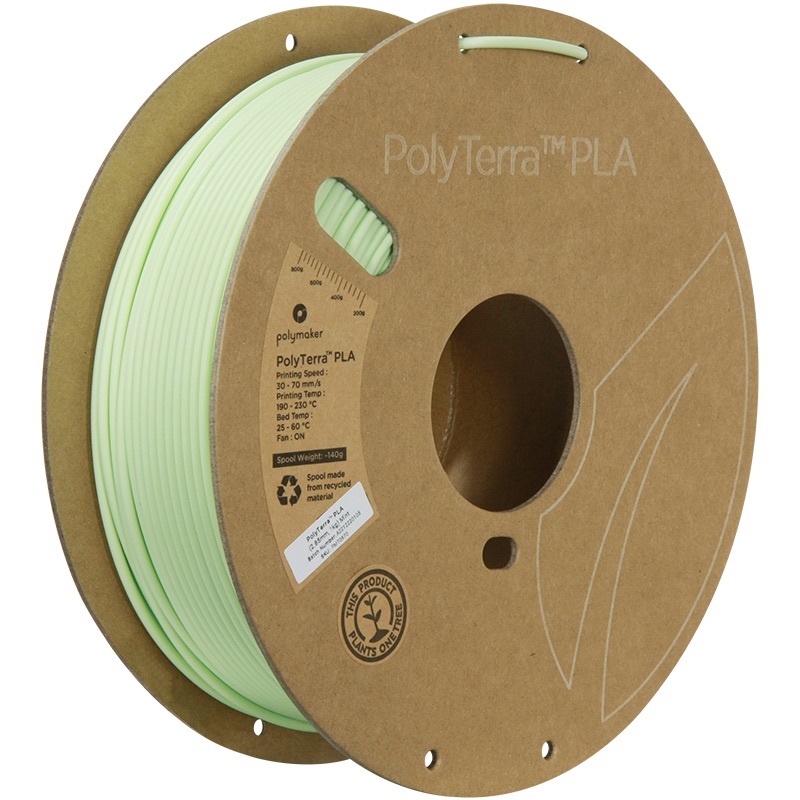 Polymaker PolyTerra PLA Filament Pastel Colours