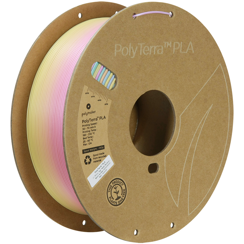 Polymaker PolyTerra PLA Gradient Colors