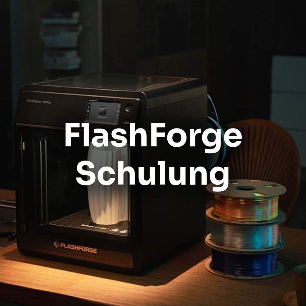 FlashForge Inbetriebnahme und Schulung vor Ort - ON-SITE
