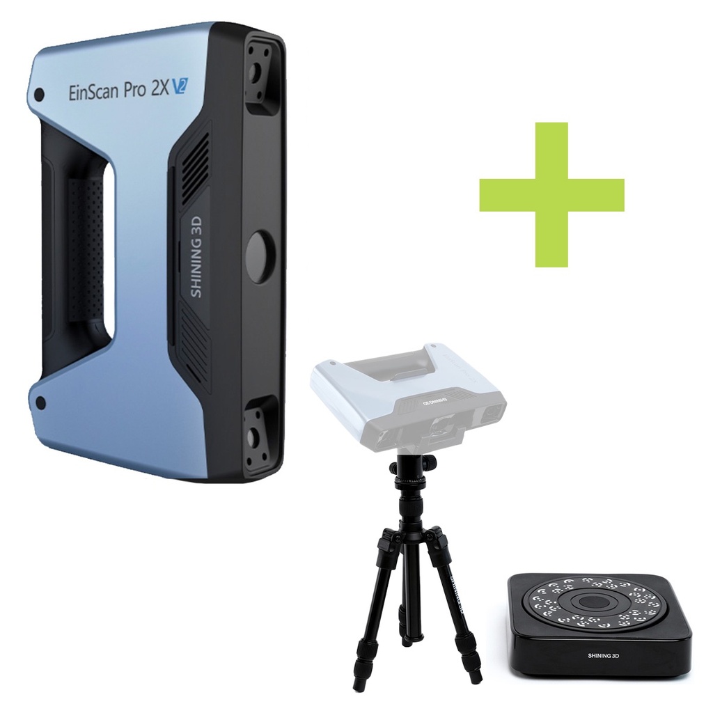[SHWSH00070.E1] EDUCATION ANGEBOT: Shining3D EinScan Pro 2X V2 3D-Scanner & Industrial und Color Pack