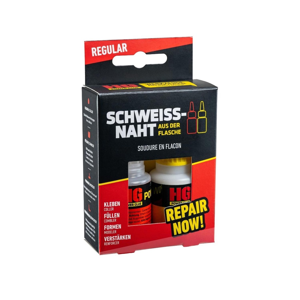 Die Schweißnaht aus der Flasche dual-Set