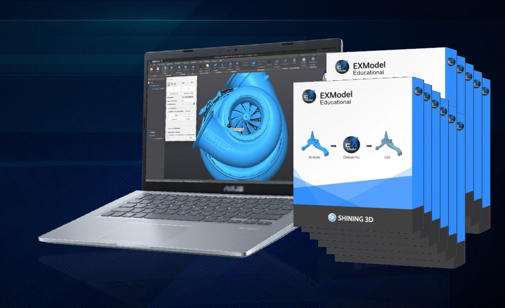 SHINING 3D EXModel Software Educational 10er Pack