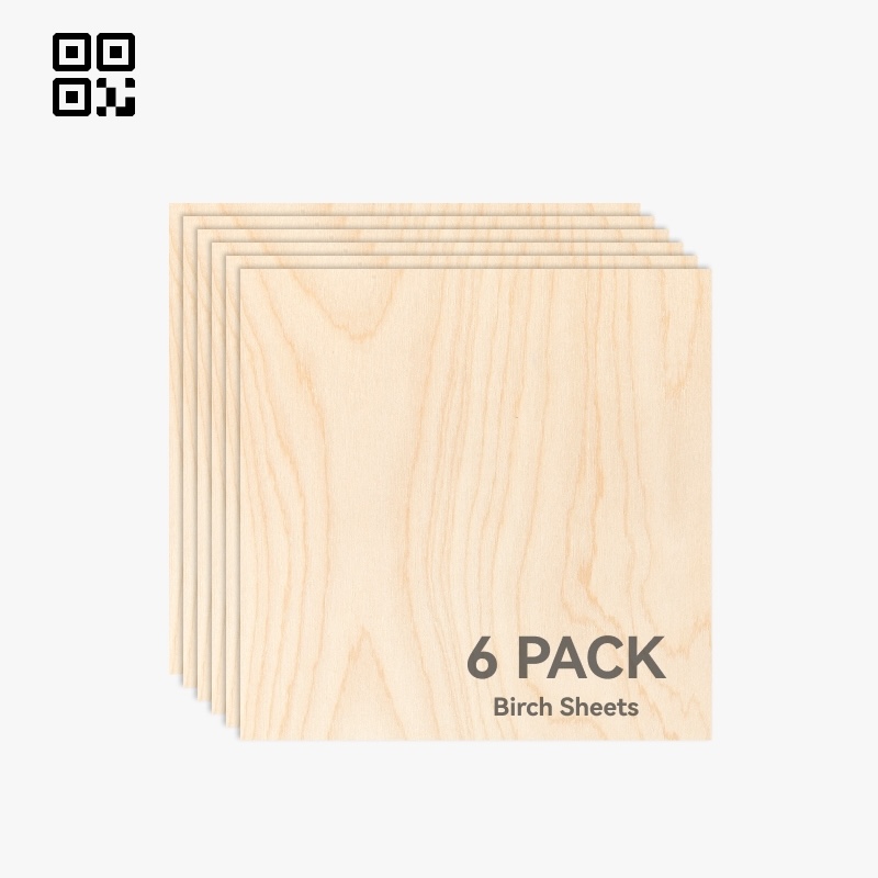 [PACBB00205] Bambu Lab Birch Plywood 3mm (6pcs)
