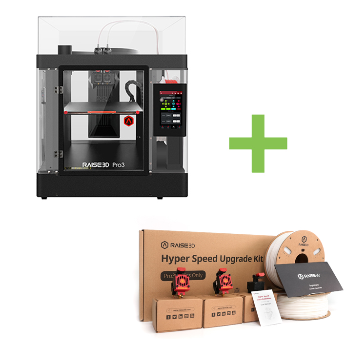 [PHWRA00014.B7] Raise3D Pro3 inkl. Hyper Speed Upgrade Kit