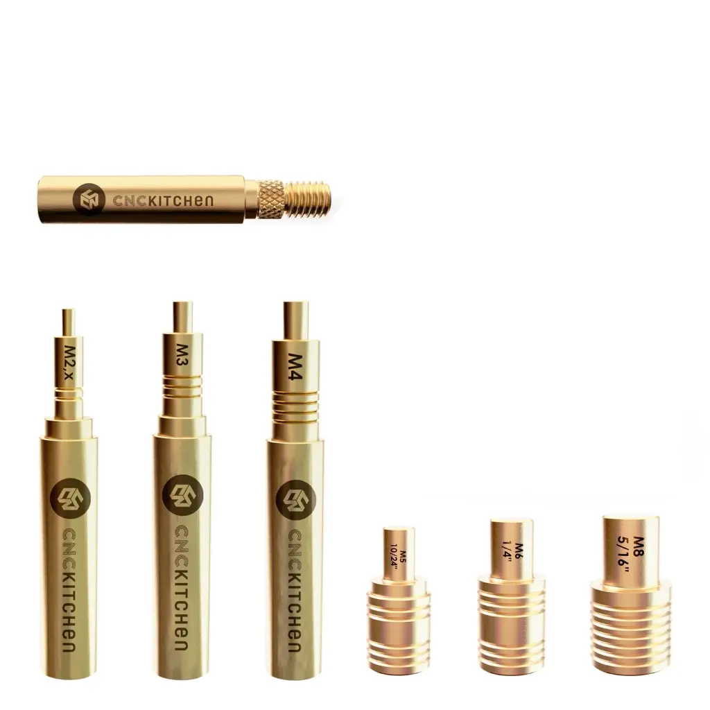 [PACCK0041] CNC Kitchen Einschmelzhilfen SET + Adapter für 900M / T18 (Narrow) V3