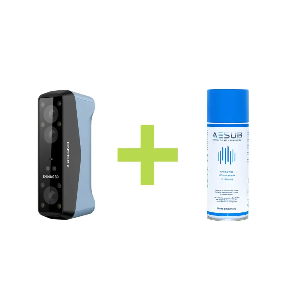 [SHWSH0108.B1] DEAL: Shining 3D EinStar 2 3D-Scanner inkl. Aesub Scanningspray 