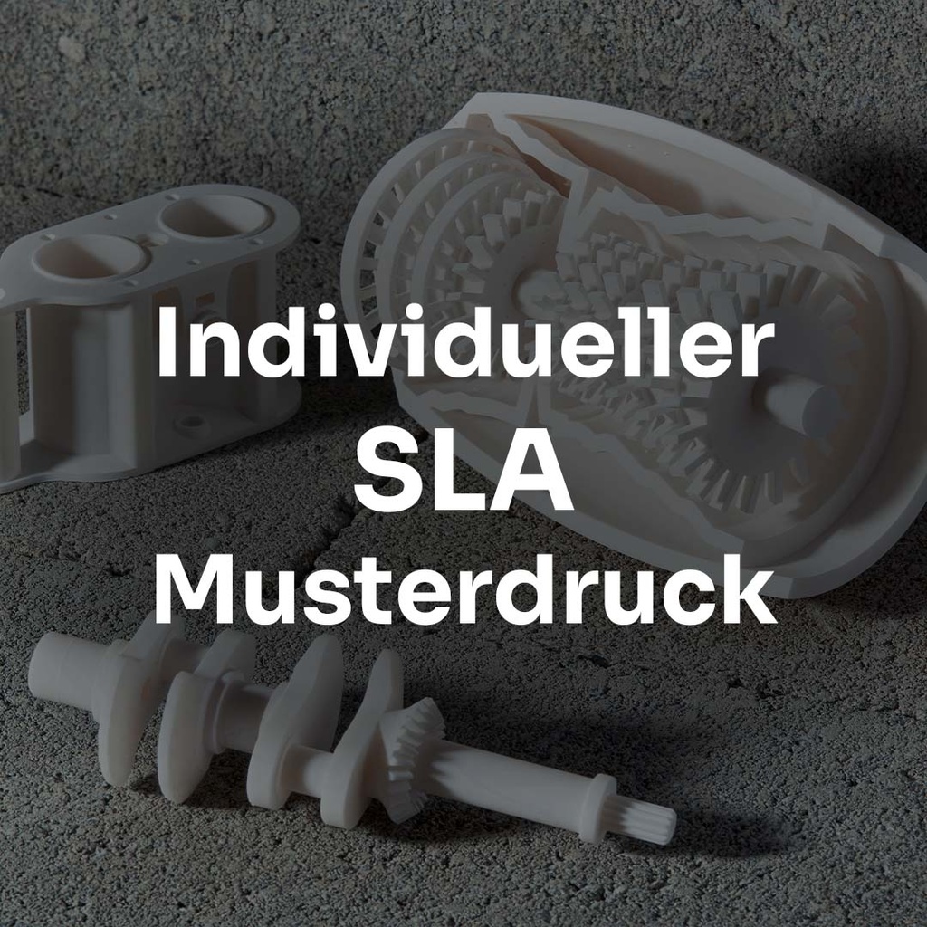[MUDDM0006] Musterdruck auf SLA 3D-Drucker