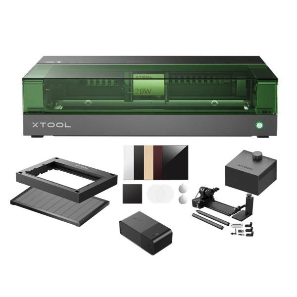 xTool S1 Laser Cutter /-Gravierer Rotary Bundle