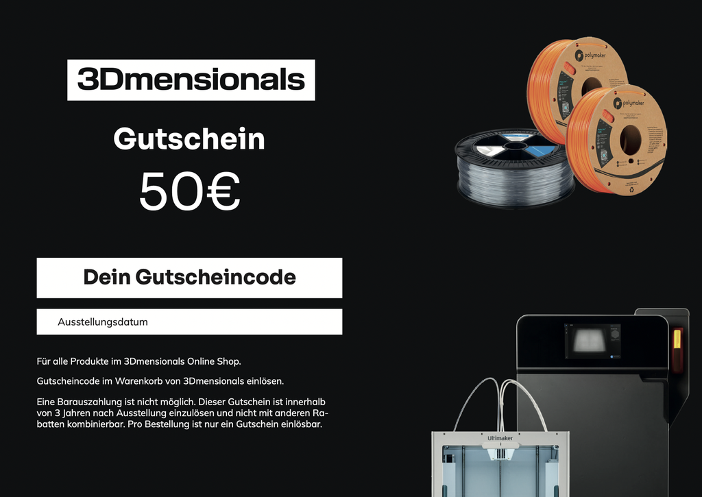 [GUT3D00005] Geschenkgutschein 75€