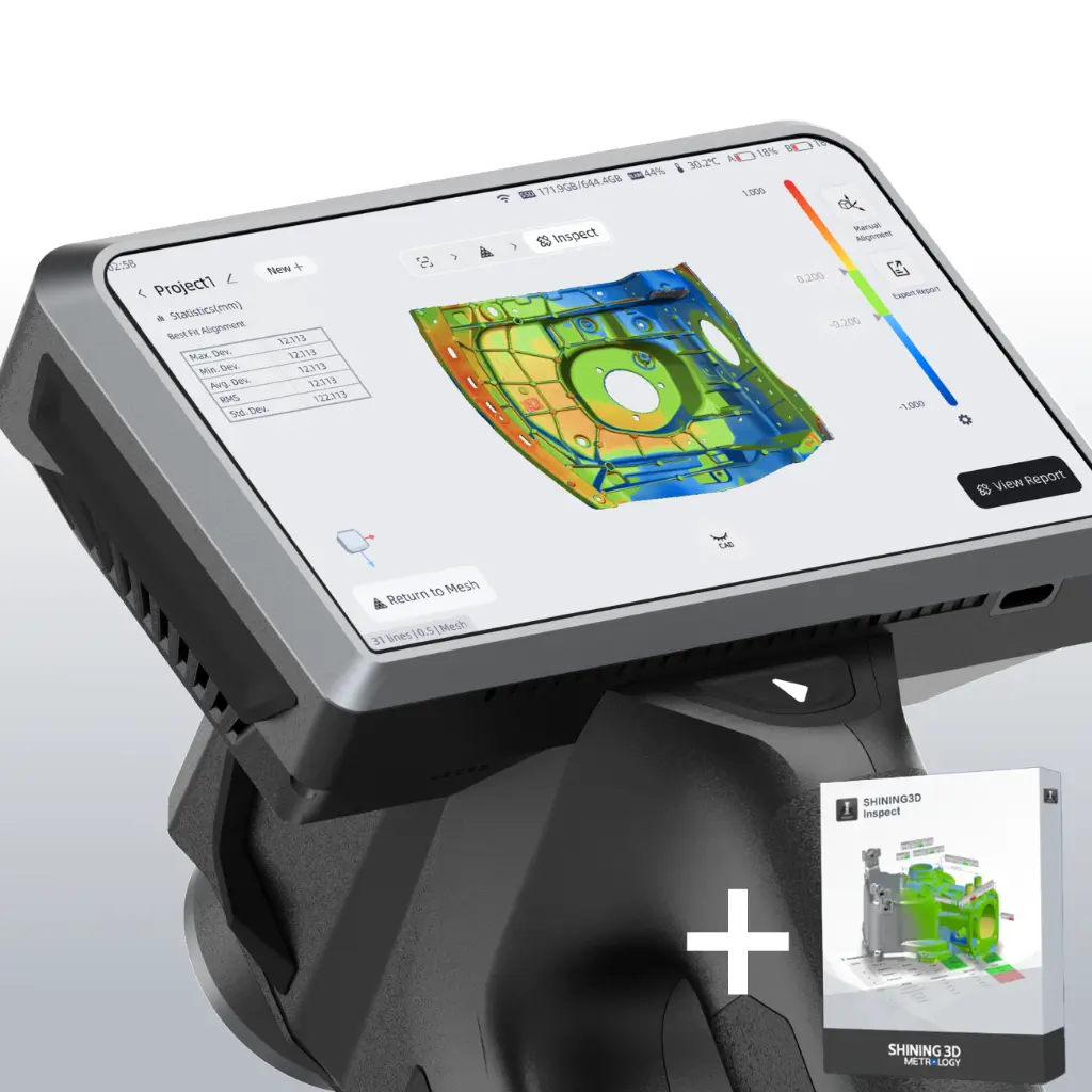 [SACSH0106] Shining 3D FreeScan Omni Lite Module 1: (On-Device Inspection + Software)