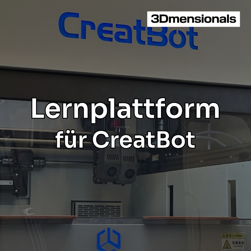 3Dmensionals Lernplattform für Creatbot